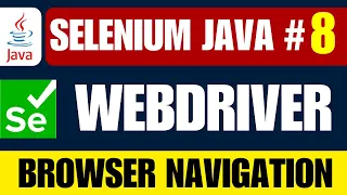 Selenium Java Automate Browser Navigation in Selenium