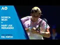 Monica Seles v Mary Joe Fernandez Full Match | Australian Open 1991