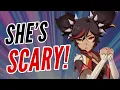 IT S SCARY HOW STRONG XINYAN IS GENSHIN IMPACT