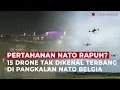 Download Lagu Panik! 15 Drone Tak Dikenal Terbang di Pangkalan NATO Belgia | OneNews Update