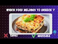 PICK THE WRONG ANSWER - FAMOUS FOOD QUIZ
