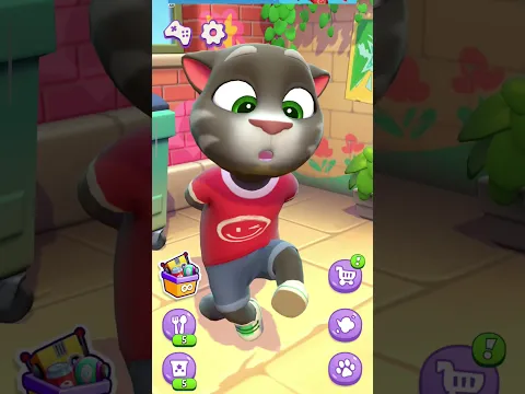 Talking Tom Cat #shortsfeed #talkingcat