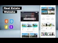 Property Website Design Using HTML CSS JavaScript Bootstrap Responsive Real Estate Website