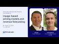 Usage-Based Pricing SaaS Metrics Forecasting Revenue Models