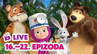🔴 LIVE! Máša a Medvěd 🐻👧 Sledujeme 16.–22. epizoda 😍🎬 Masha and the Bear