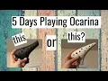 Five Days Playing the Ocarina Night by Noble vs OcarinaWind