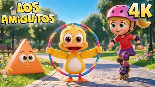 Canción de las Figuras para Niños | Aprende Círculo, Cuadrado y Triángulo ⭐