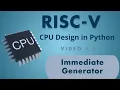RISC-V CPU Design in Python 6 Generator