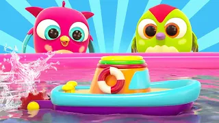 Download Baby cartoon 0+ \u0026 Learn colors for kids - Boat cartoon for babies MP3