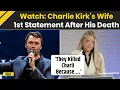 Download Lagu Charlie Kirk Shot Dead: Charlie’s Wife Erika Delivers First Public Address After His Death 