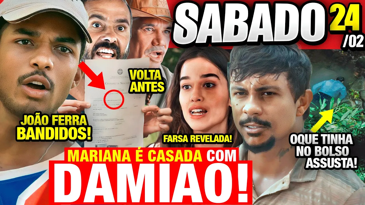 RENASCER - Capítulo de hoje 24/02 SÁBADO - Resumo Completo da Novela Renascer Hoje 24/02/24
