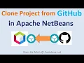 How to Clone Project from GitHub in Apache NetBeans