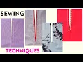 Download Lagu ✳4 Manieren om een ​​spleet netjes te naaien die je moet kennen | Naaitechnieken voor beginners | Thuy Sewing