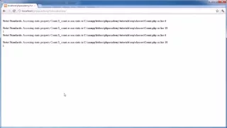 PHP OOP Tutorials Static Properties and Methods