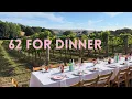 hosting a tomato-themed dinner in a devon vineyard