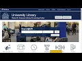 Using the UW-Stout Library Website