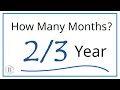 How Many Months Is of a Year