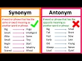 Download Lagu SYNONYM vs ANTONYM 🤔 | What's the difference? | Learn with examples