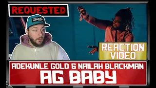 adekunle gold nailah blackman ag baby requested uk reaction u0026 analysis video cubreacts