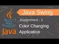 Java Swing - Assignment