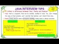 difference between final finally and finalize in java java interview questions wikitechy com