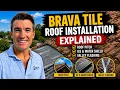 Brava Tile Roof Installation Explained Roof Pitch Ice Water Shield Valley Flashing