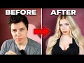 Boy To Blonde Goddess Makeup Tutorial