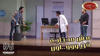 حامد الشراب جنن كريم عفيفى و أوس أوس وجمهور مسرح مصر 