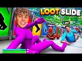 Download Lagu 6 YOUTUBER SLIDEN für LOOT in Fortnite! 🌈