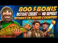 Casino Bonus No Deposit 2026 - Claim 800 Free Welcome Bonus Instantly
