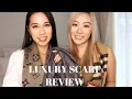 Luxury Scarf Review Burberry Gucci Louis Vuitton PCCTV