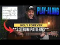 HOLY FOREVER Lesson Play-Along w Chords Chris Tomlin Bethel Music CeCe Winans