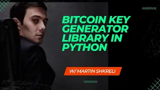 Bitcoin Key Generator Library In Python August 7 2022