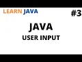 Learn JAVA user input Tutorial Java programming for beginners Cool Techy Guy