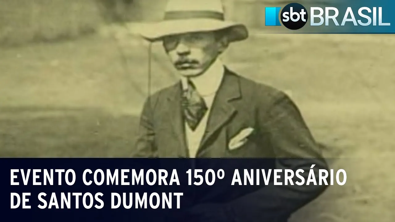 Santos Dumont ganha exposição em São Paulo | SBT Brasil (29/09/23)