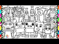 STEAL a BRAINROT Roblox New Coloring Pages Italian Brainrot Animals NCS Music