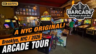 WHERE IT ALL BEGAN The original Barcade arcade tour Brooklyn NY July 2026 full 4K walkthrough