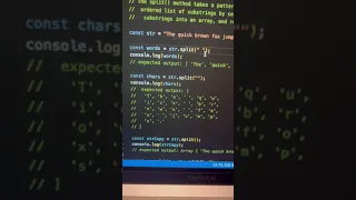 JavaScript Split Interview Question