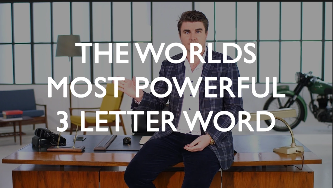 Outline Video The Worlds Most Powerful Three Letter Word?