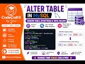 ALTER TABLE in MySQL Rename Table Modify Table Move Columns SQL Tutorial