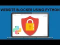 safe browser website blocker python project adult website blocker mini project