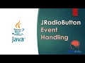 Java Swing GUI Part JRadioButton Event Handling using ItemListener StepbyStep ItemEvent Methods