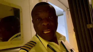 Boeing 747-8 crew rest area