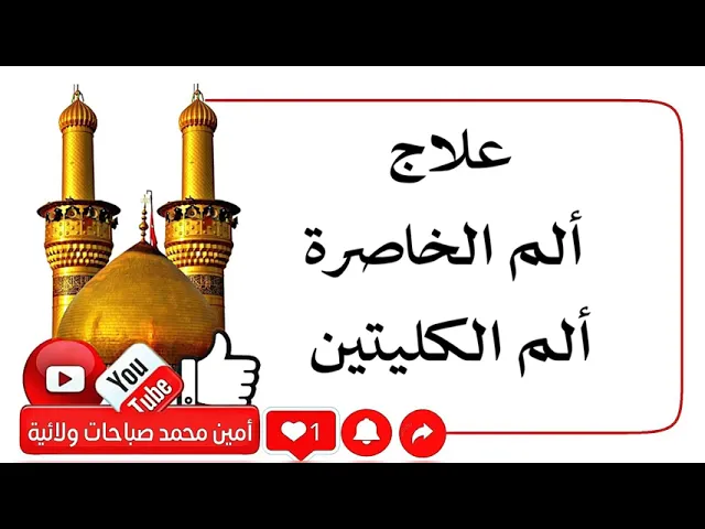 ⁣علاج ألم الكليتين ألم الخاصرة بأسرع صورة