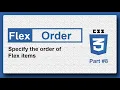 Flexbox order tutorial Flexbox csse 3 part 8 Yuvraj Academy