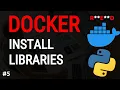 Docker Python Tutorial Installing Python Libraries into Docker container Dockerfile
