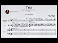 Jean Françaix - Clarinet Trio (1990)