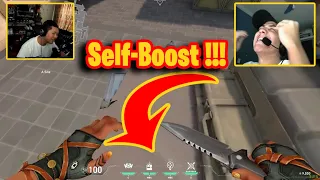 Found this cool self-boost on A Haven | Valorant Funny & Best Moments Ep 318