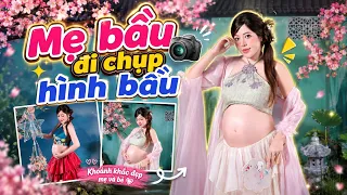 Mẹ Bầu Linh Barbie Đi Chụp Hình Bầu