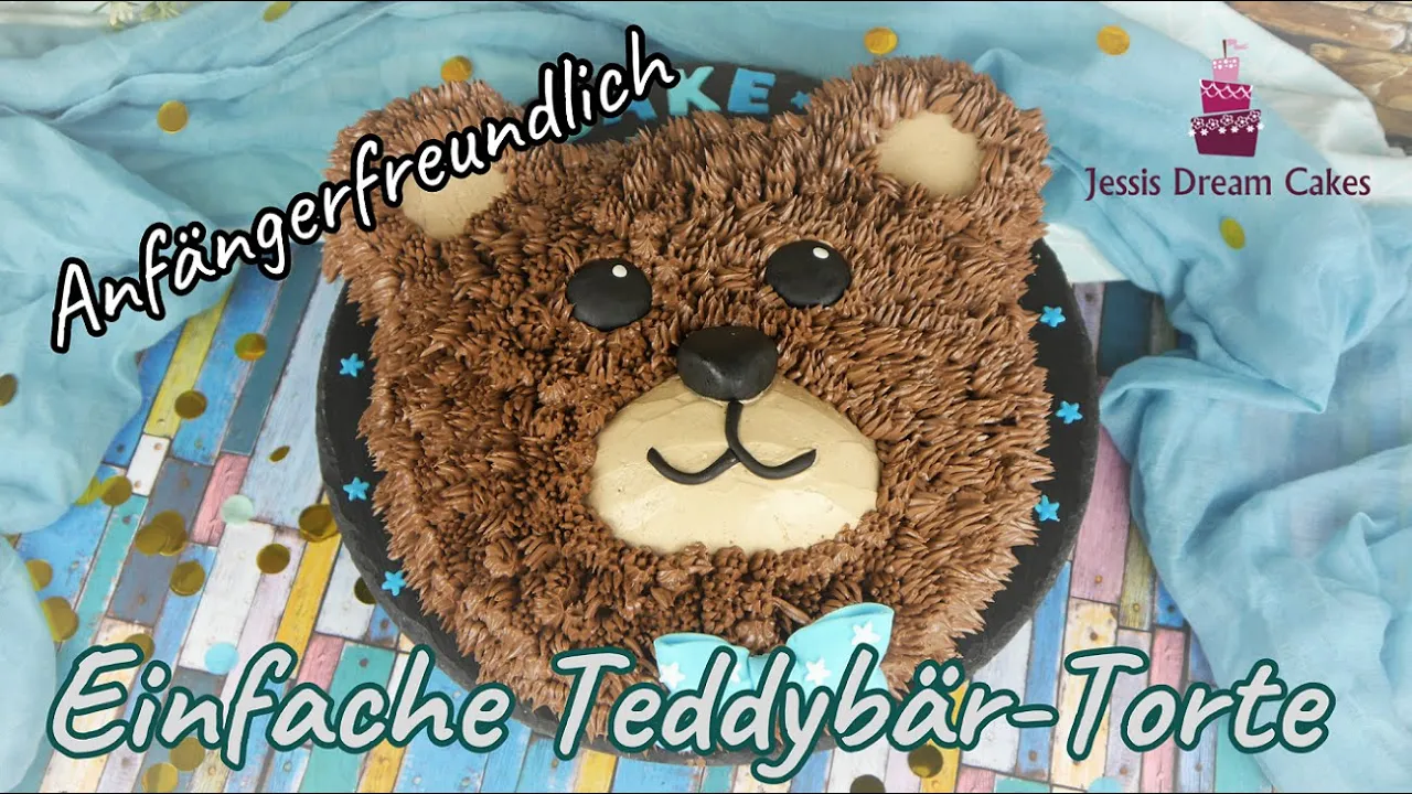 
          
          
          
            
            Einfache Teddybär-Torte ohne Fondant🐻/Anfängerfreundliche Bärentorte/ Kindergeburtstagstorte🥳
          
        . 
